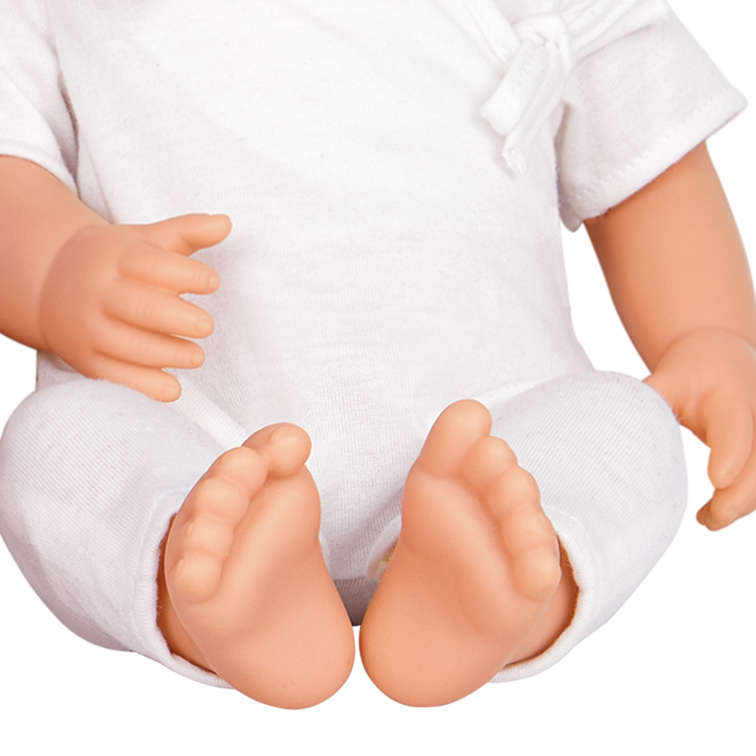 LullaBaby Doll Twins Set - Baby Doll Twins 1 Girl & 1 Boy Doll - Twins with Blue Eyes, Outfits & Dummies - Toys & Gifts for Kids - LullaBaby UK