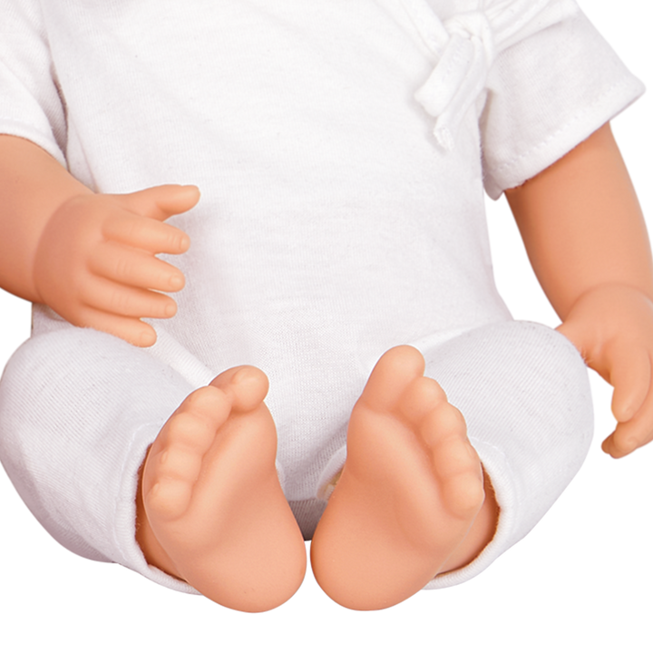 LullaBaby Doll Twins Set - Baby Doll Twins 1 Girl & 1 Boy Doll - Twins with Blue Eyes, Outfits & Dummies - Toys & Gifts for Kids - LullaBaby UK