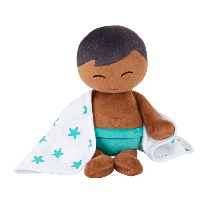 Boy Bath Doll - Bathable Boy Doll with Dark Hair - Bath Toys - Toys for Kids Ages 2 Years + - LullaBaby Dolls