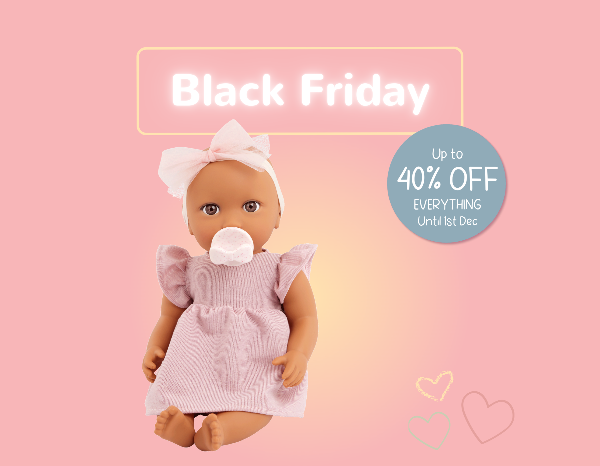 Black Friday - Up to 40% Off Everything until 1st December