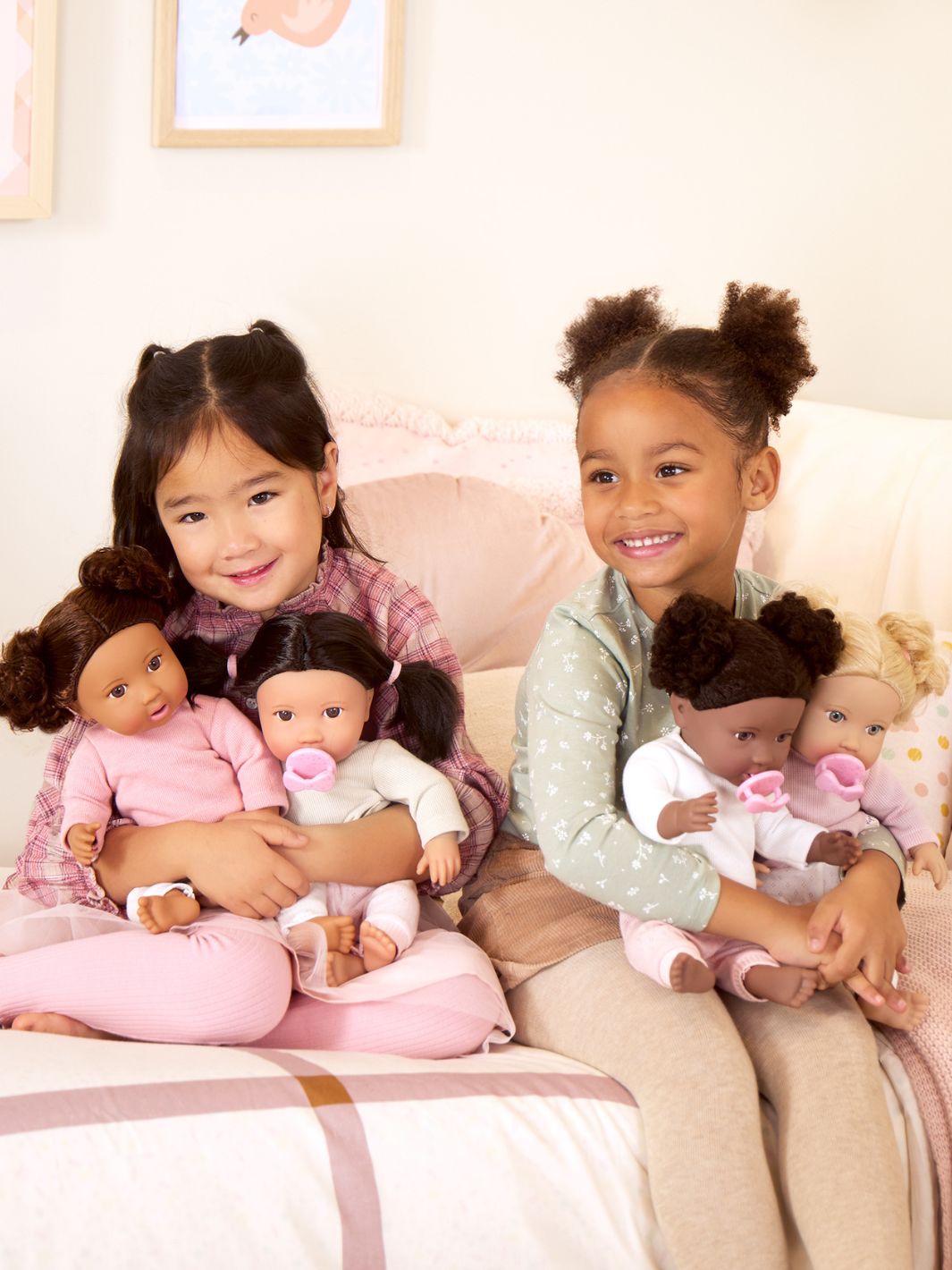 Baby Dolls with Hair - LullaBaby Dolls for Toddlers - Ages 2 Years + - LullaBaby UK