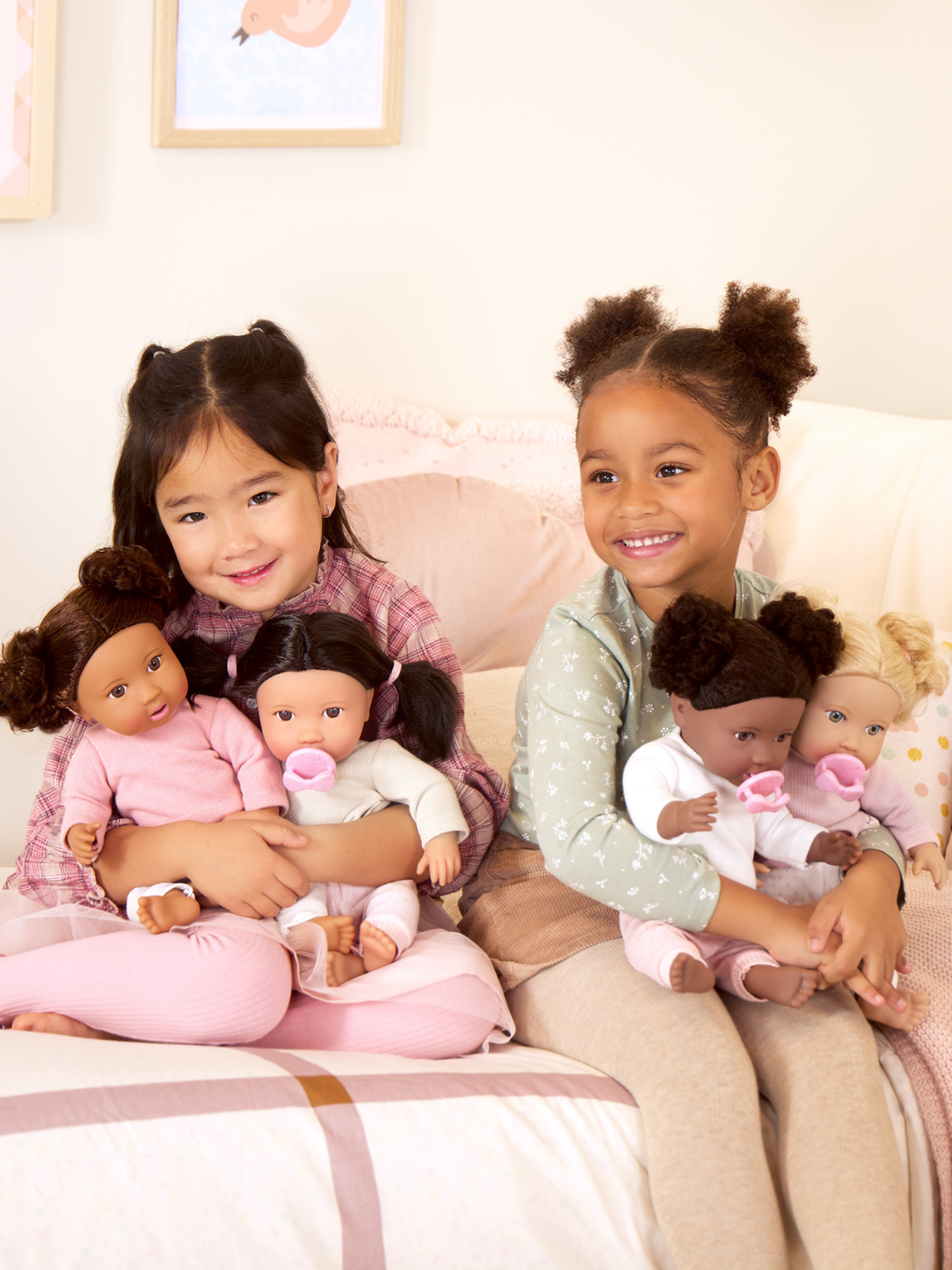 Baby Dolls with Hair - LullaBaby Dolls for Toddlers - Ages 2 Years + - LullaBaby UK
