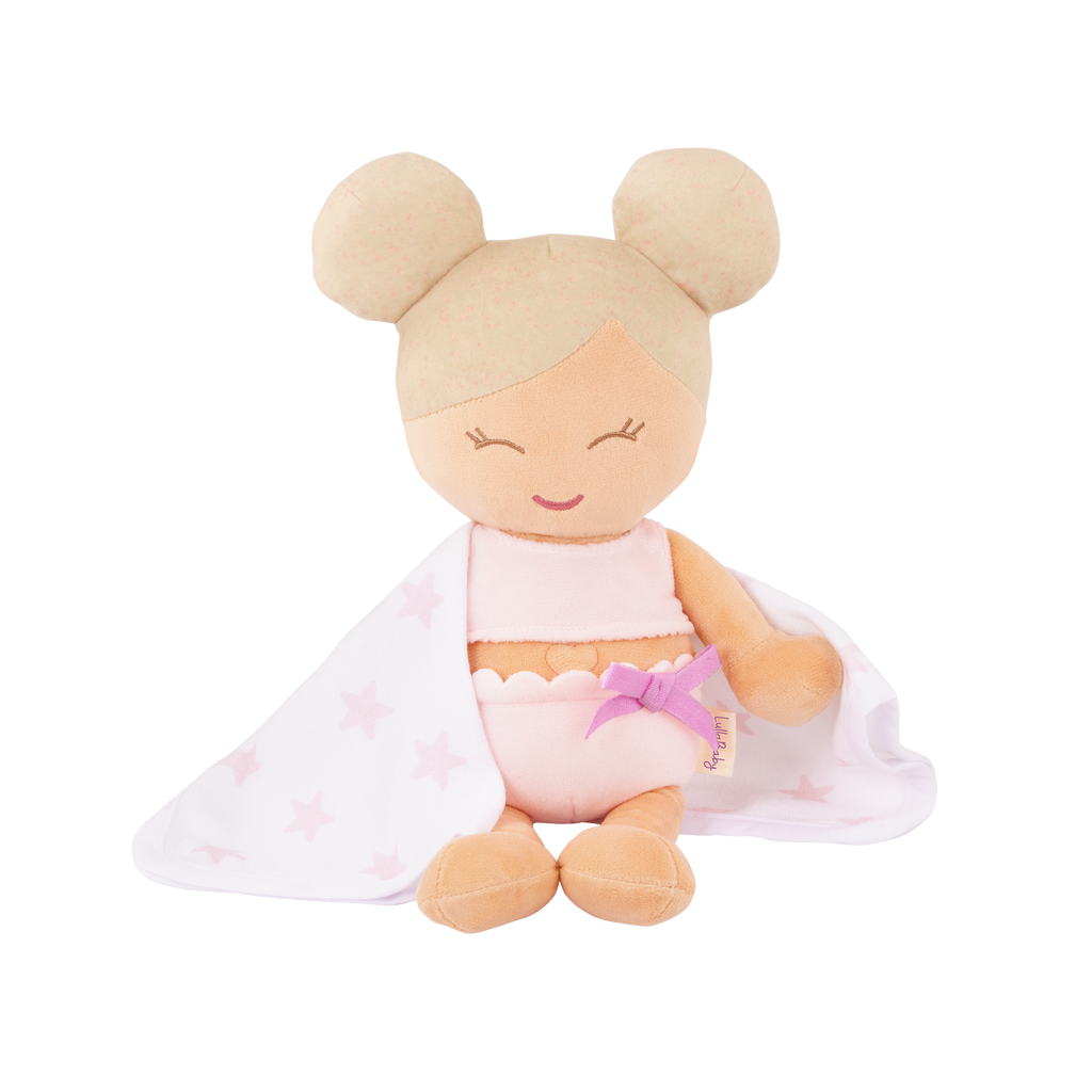 LullaBaby Plush Bath Doll & Accessories