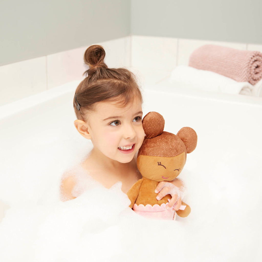 LullaBaby Plush Bath Doll & Accessories - Bath Toys for Kids
