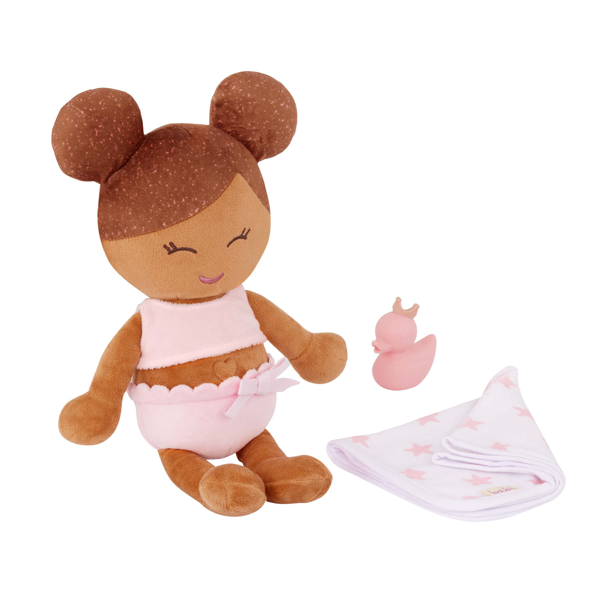 LullaBaby Plush Bath Doll & Accessories - Bath Toys for Kids
