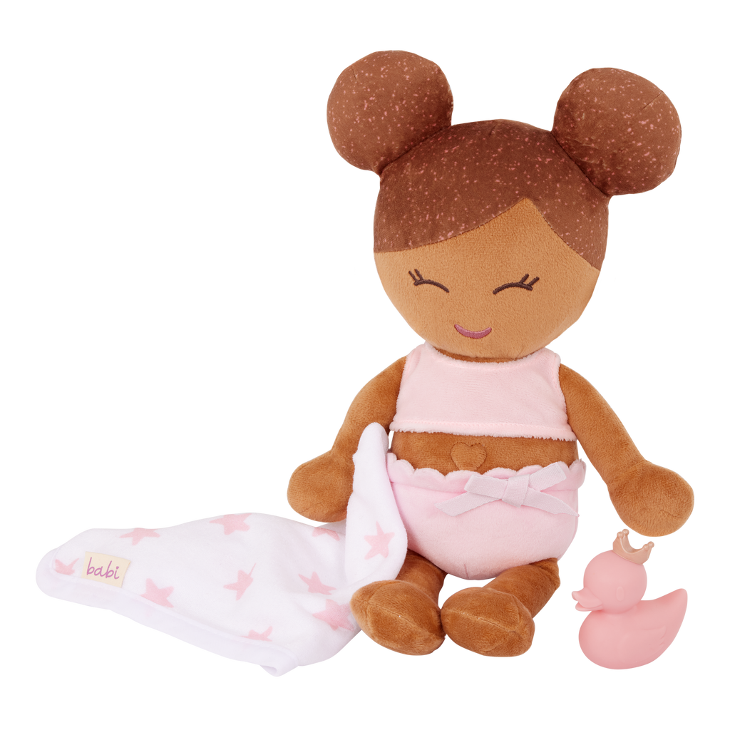 LullaBaby Plush Bath Doll & Accessories - Bath Toys for Kids