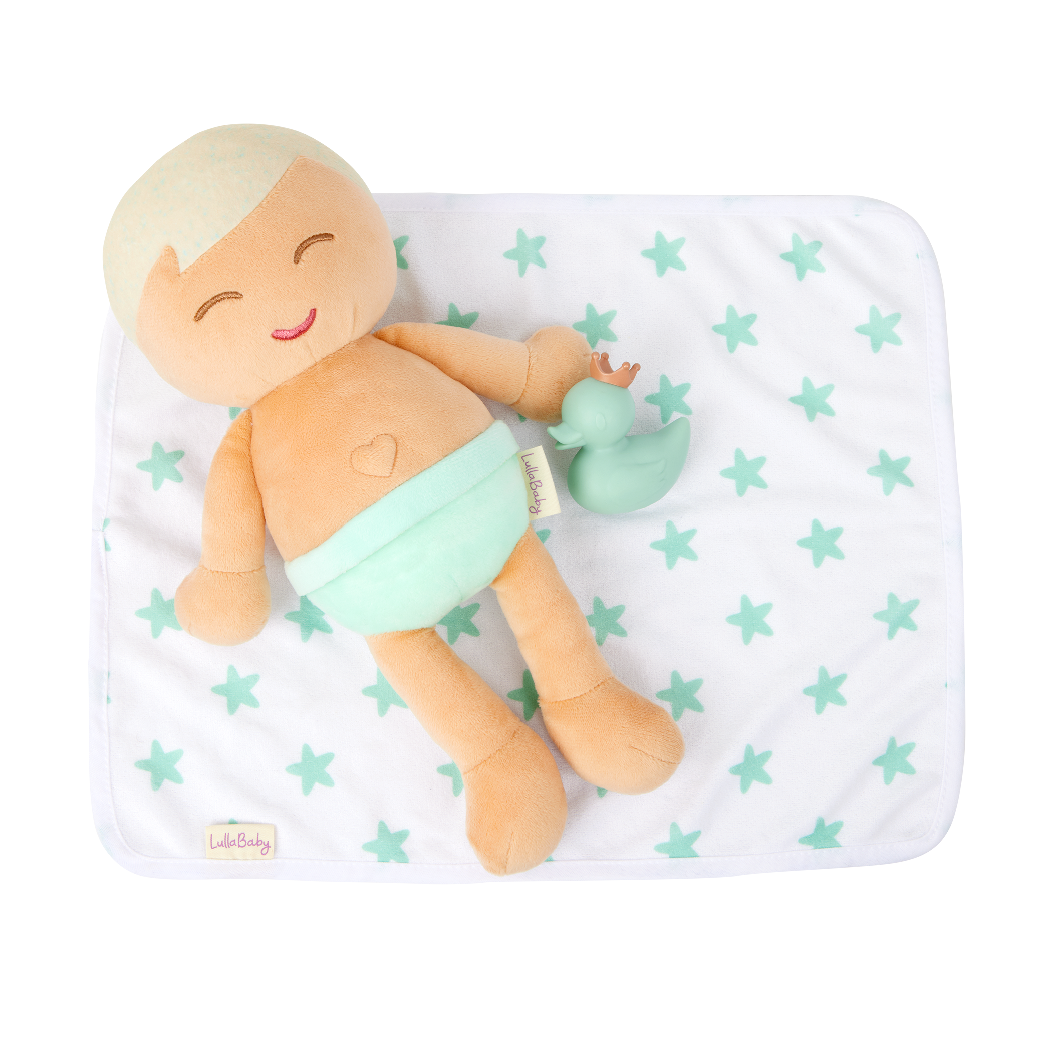 Boy Plush Bath Doll & Accessories - Bath Toys for Kids - LullaBaby UK