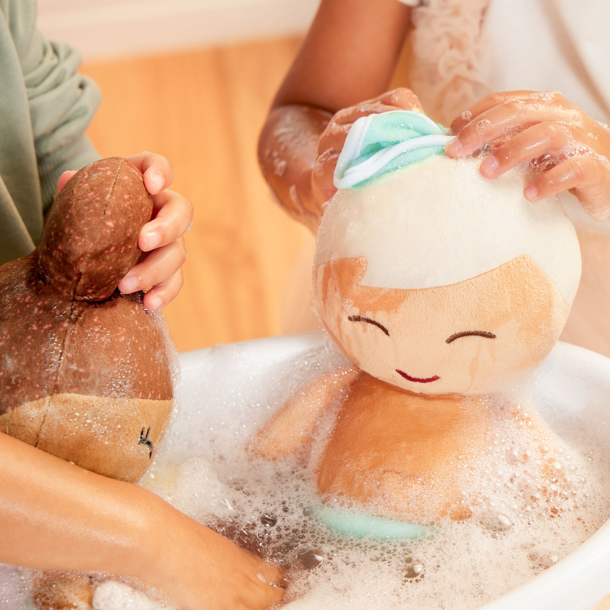 Baby Doll Bathtub Set - Bath Toys for Kids - Accessory for Baby Dolls - LullaBaby