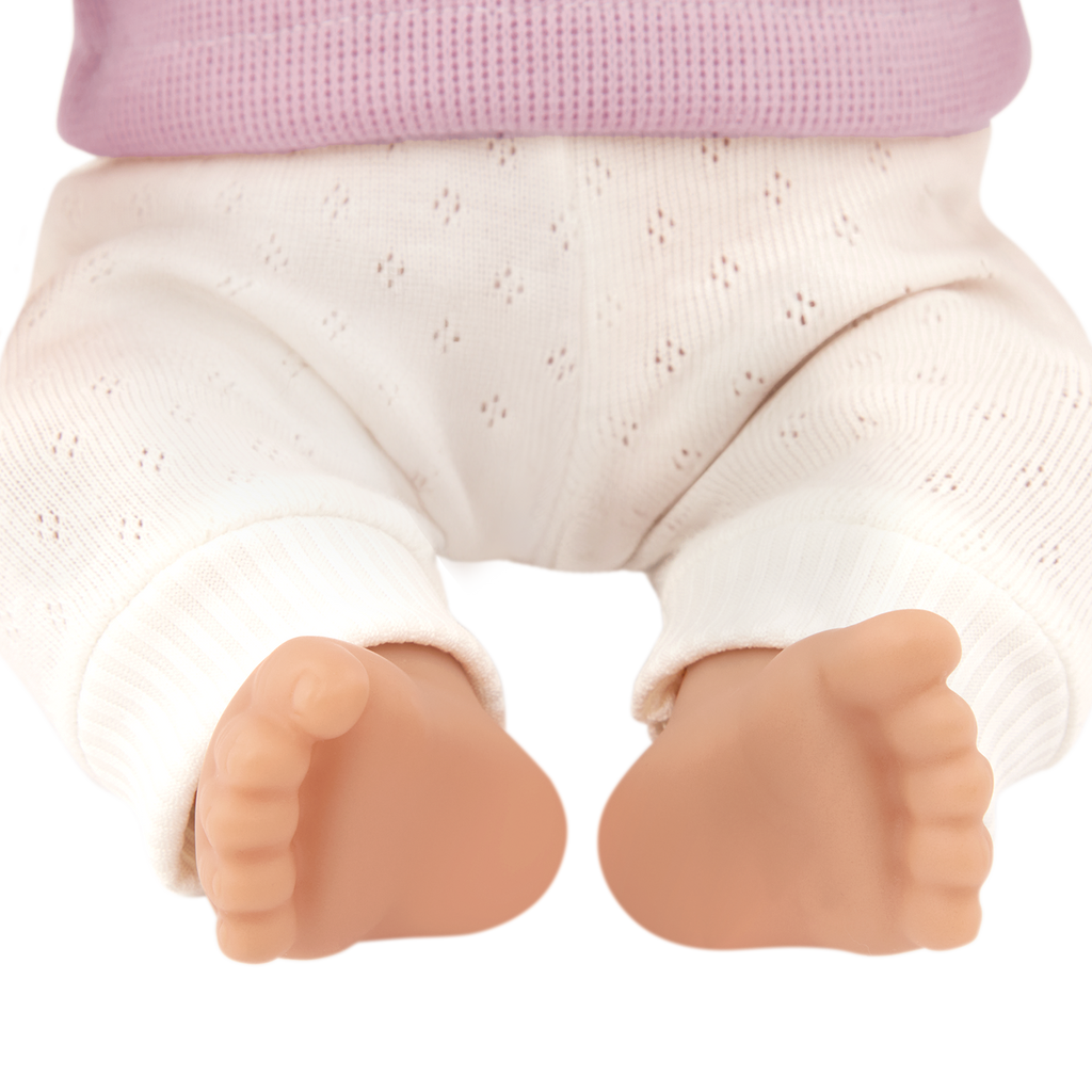 Baby Doll with Blonde Hair - 36cm Baby Doll with Dummy - Toys for Kids Ages 2 Years + - LullaBaby Doll