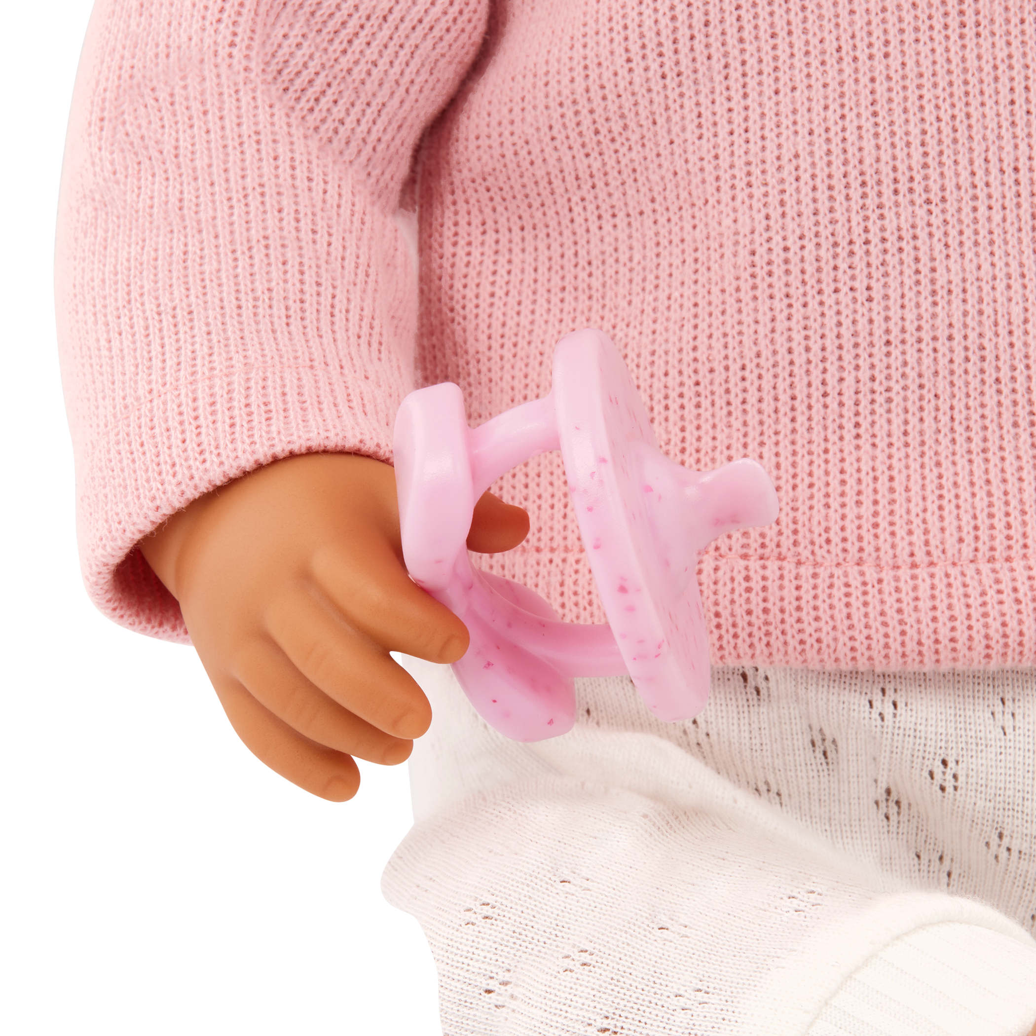 LullaBaby Doll with Wavy Brown Hair