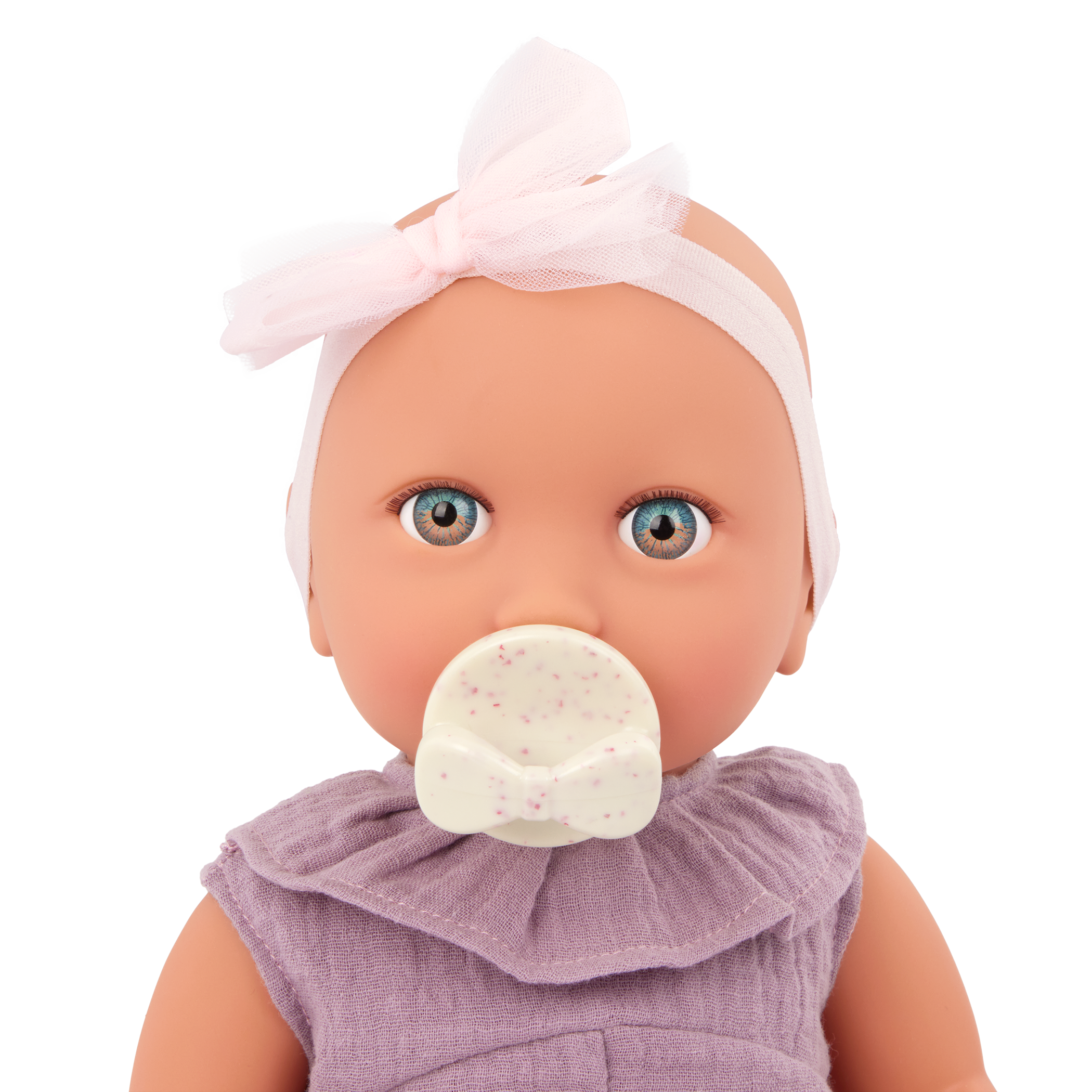 Baby Doll in Lilac Jumper - 36cm Baby Doll for Kids - Toys & Gifts for Ages 2 + - LullaBaby