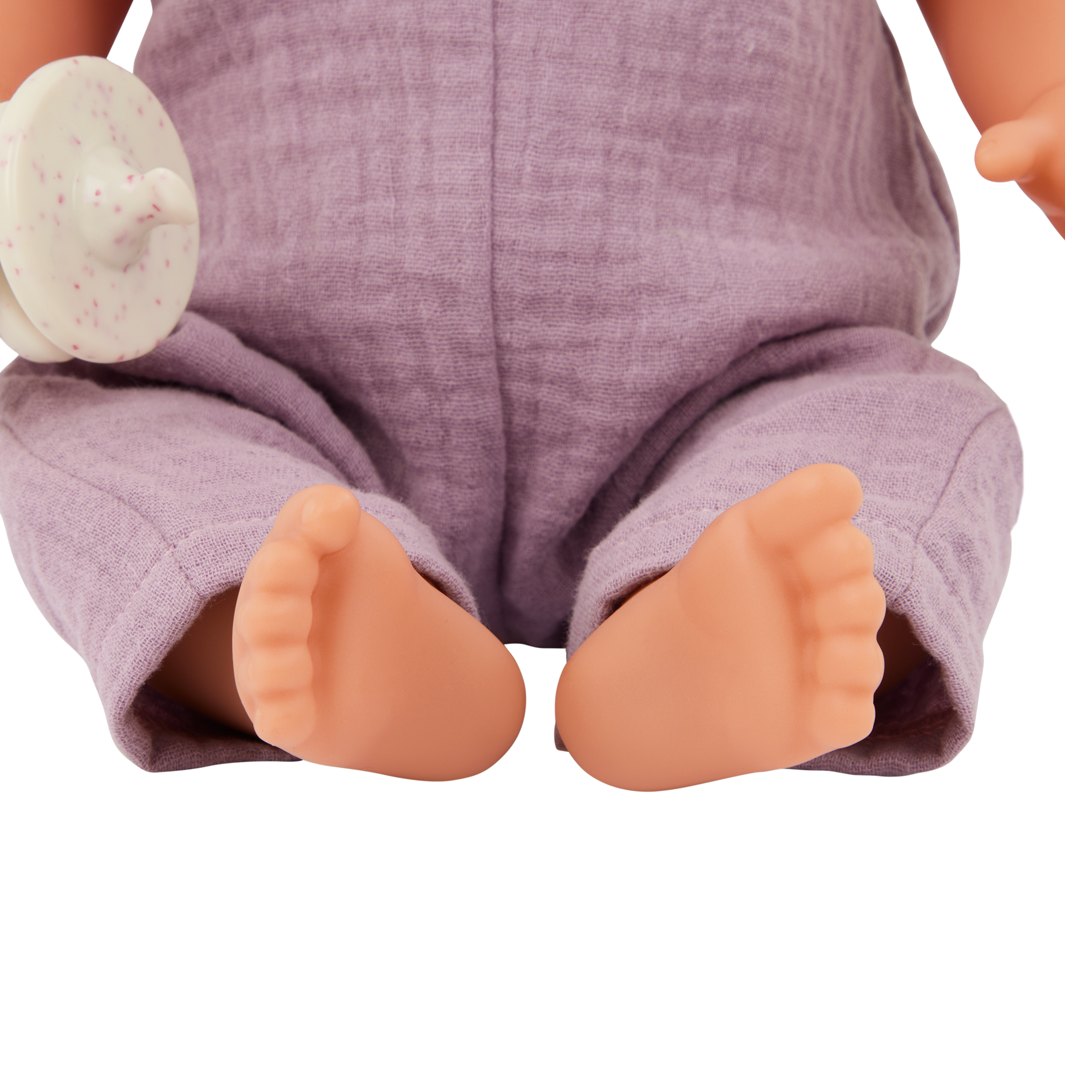 Baby Doll in Lilac Jumper - 36cm Baby Doll for Kids - Toys & Gifts for Ages 2 + - LullaBaby