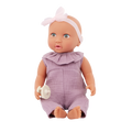 Baby Doll in Lilac Jumper - 36cm Baby Doll for Kids - Toys & Gifts for Ages 2 + - LullaBaby