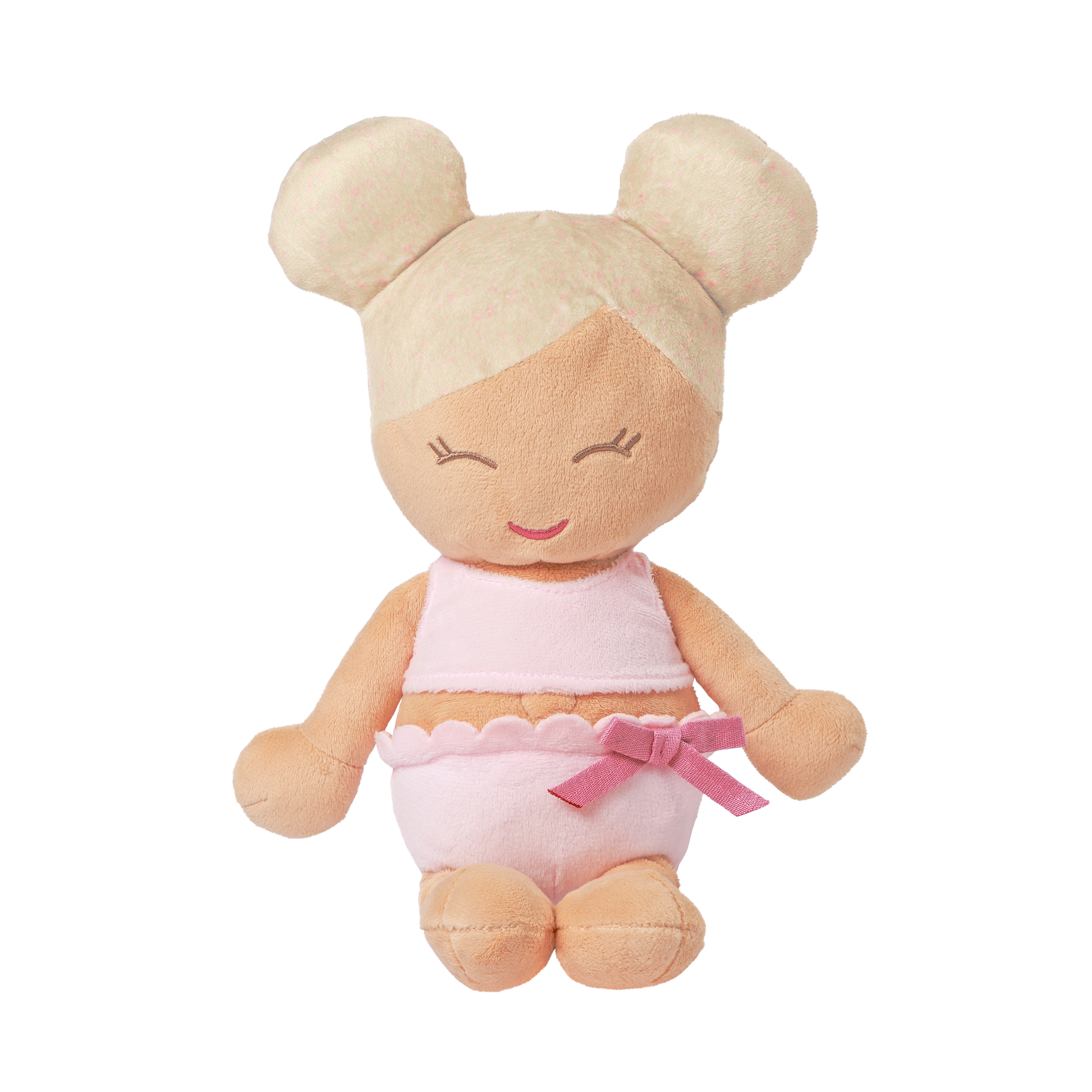 Plush Bath Doll - Bath Doll with Blonde Hair & Rubber Duck - Bath Toys - Gift Ideas for Kids - LullaBaby Dolls UK