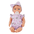 LullaBaby Doll in Floral Outfit - 36cm Baby Doll - Gifts for Toddlers Ages 2 Years + - LullaBaby UK