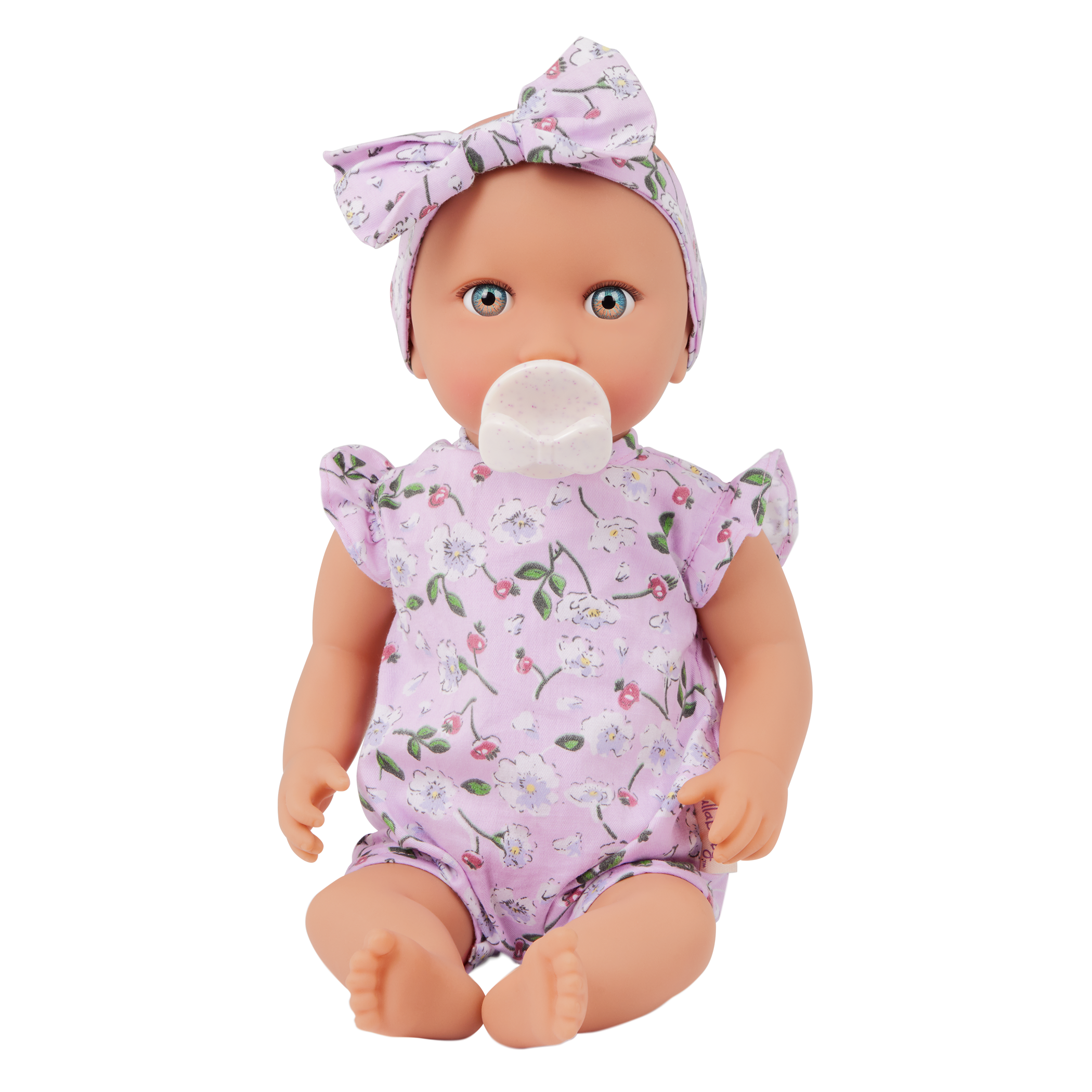 LullaBaby Doll in Floral Outfit - 36cm Baby Doll - Gifts for Toddlers Ages 2 Years + - LullaBaby UK