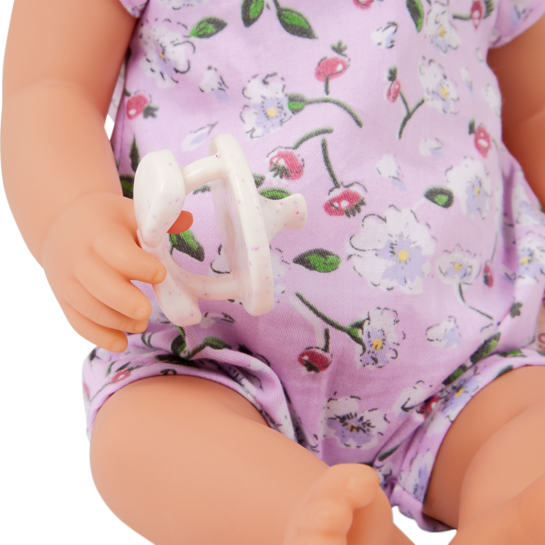 LullaBaby Doll in Floral Outfit - 36cm Baby Doll - Gifts for Toddlers Ages 2 Years + - LullaBaby UK