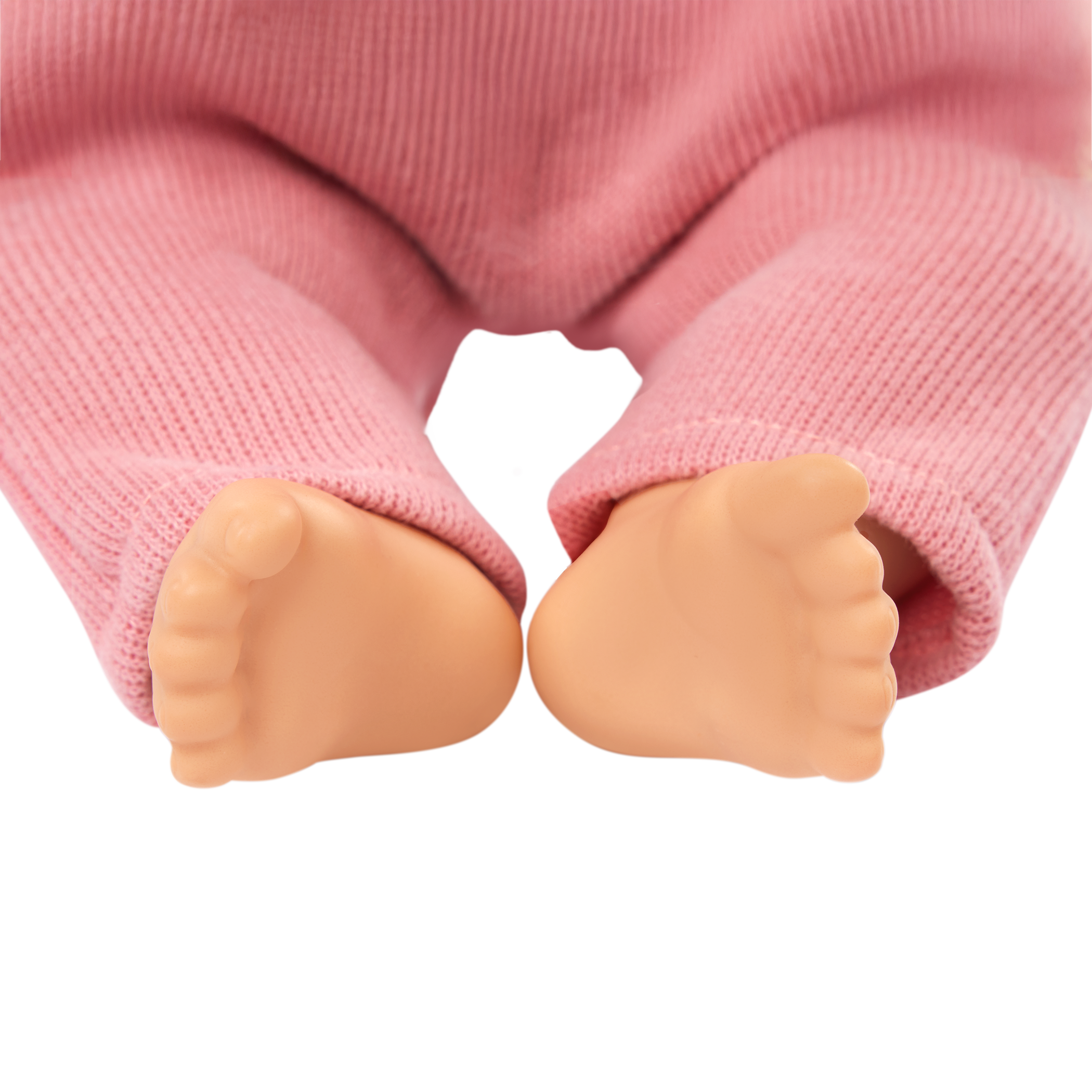 Baby Doll in Pink Romper - 36cm Baby Doll with Dummy - Pink Headband - Gift Ideas for Ages 2 Years + - LullaBaby Dolls