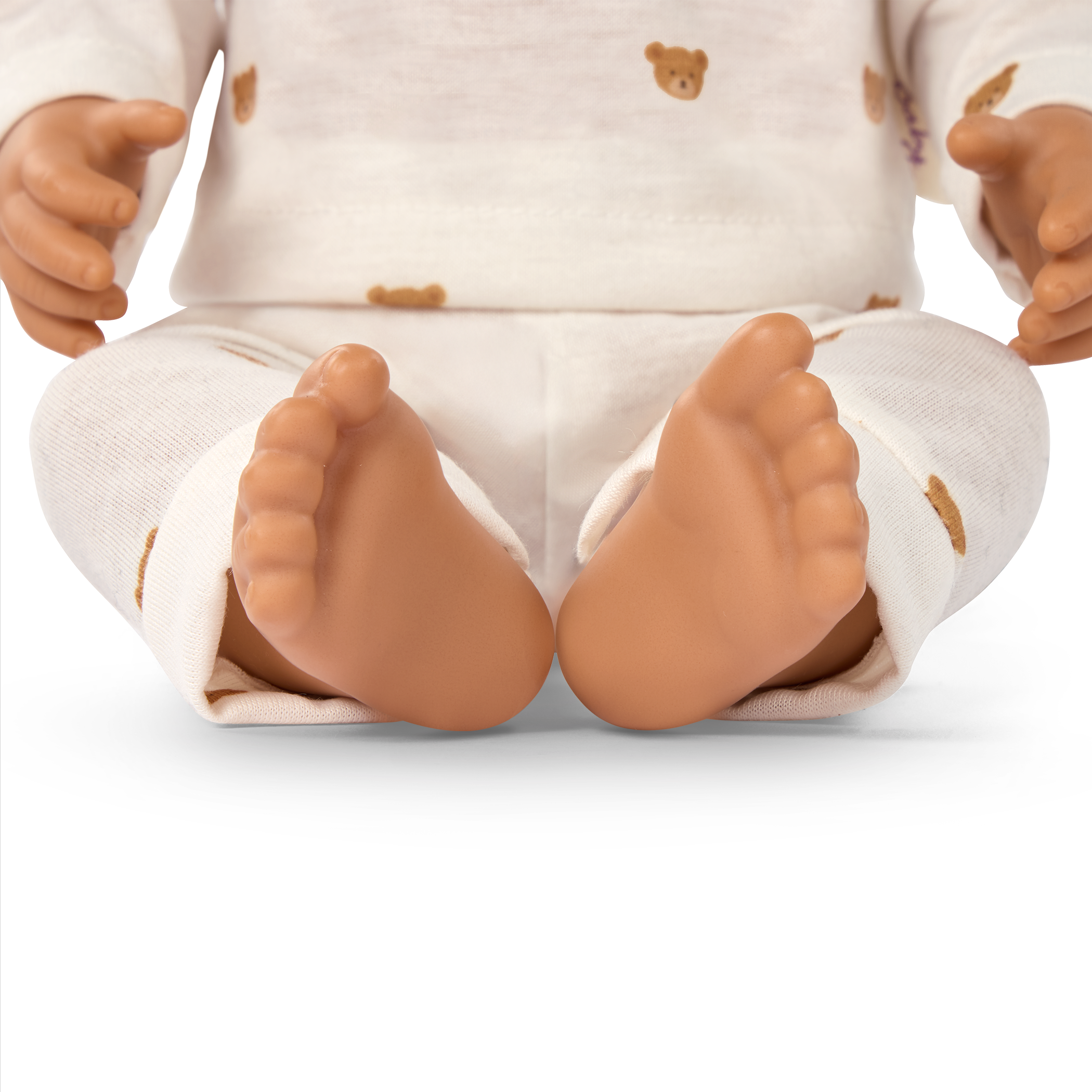 Boy Baby Doll & Bottle Set - Boy Doll with Brown Hair & Eyes - Bottle with Disappearing Milk - Toys for Kids Ages 2 Years + - LullaBaby Dolls UK