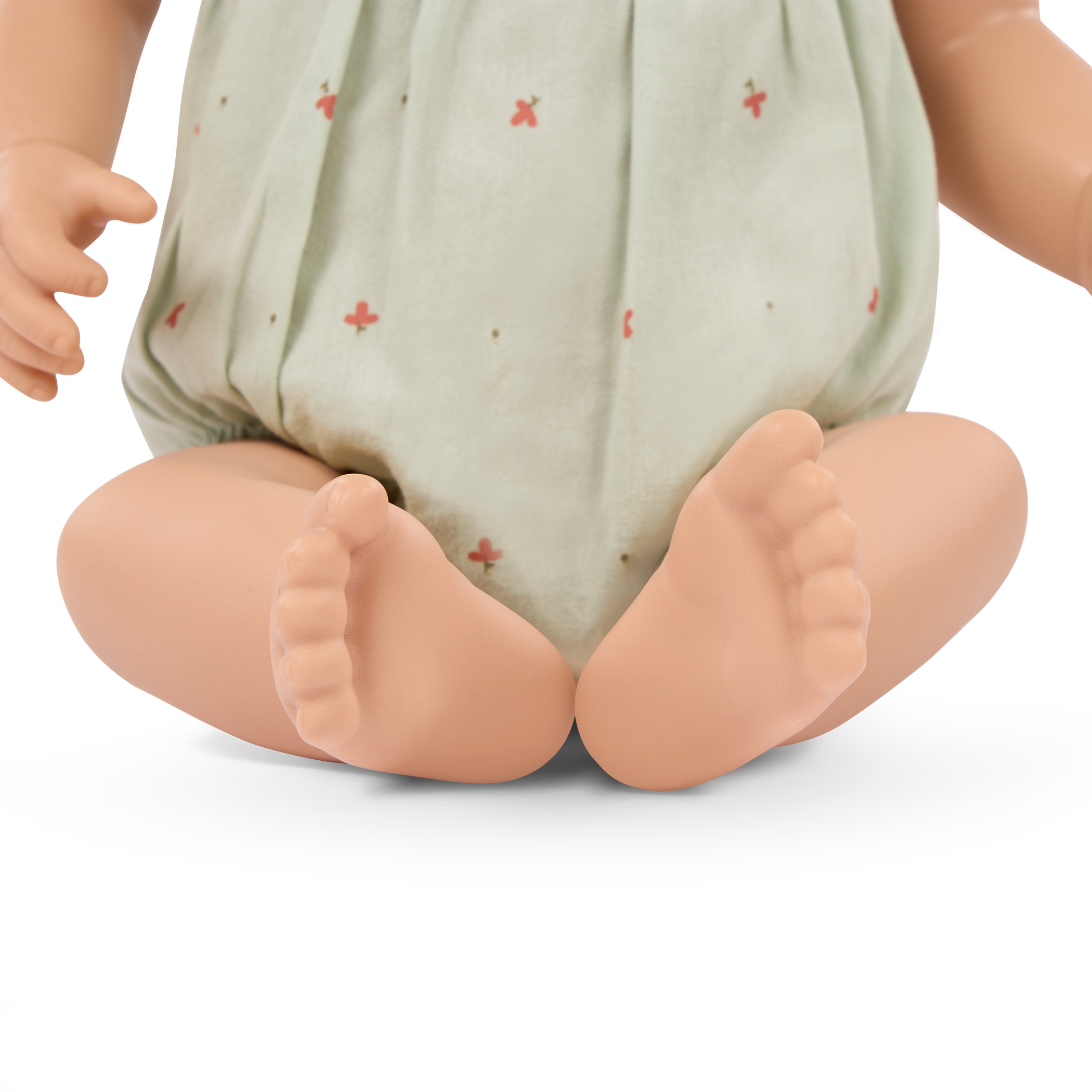 Blonde Baby Doll & Bottle - 36cm Baby Doll with Blonde Hair & Blue Eyes - Bottle with Disappearing Milk - Gift Ideas for Kids Ages 2 Years +- LullaBaby Dolls UK