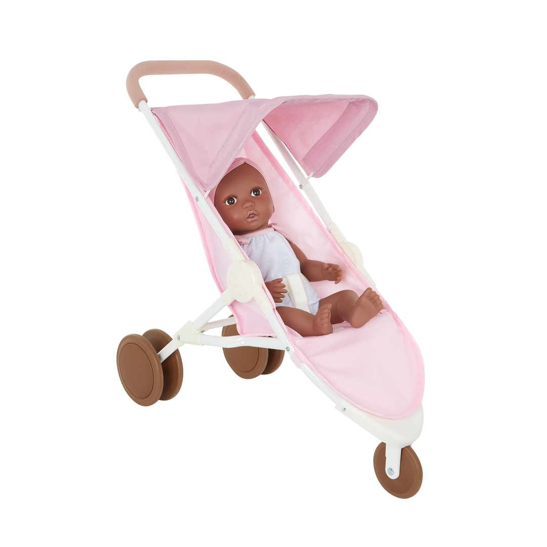 Baby Doll Nursery Playset - Nursery with High Chair, Pram & Playpen - Accessories for Baby Dolls - LullaBaby UK