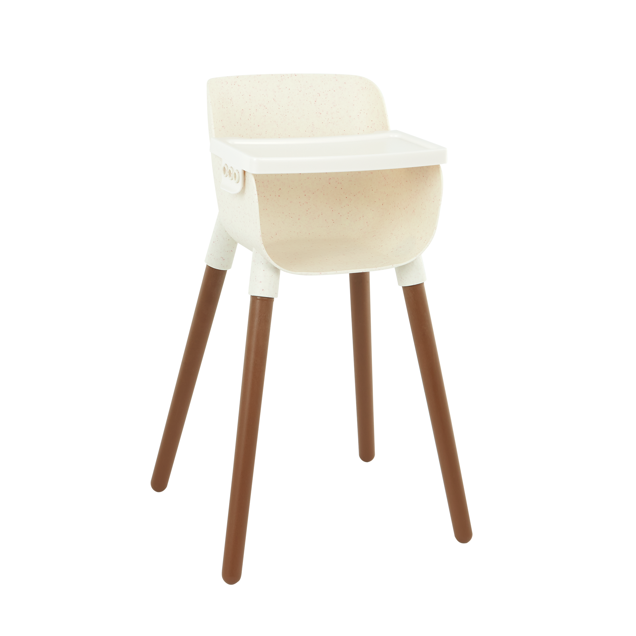 LullaBaby Doll Nursery Playset - Ivory & Pink Accessories - Highchair, Jogger Pram & Playpen - Accessories for 36cm Baby Dolls - LullaBaby UK