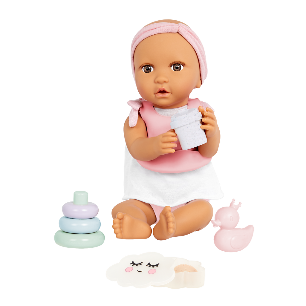 Baby Doll Care & Feeding Set - Accessories for LullaBaby Dolls