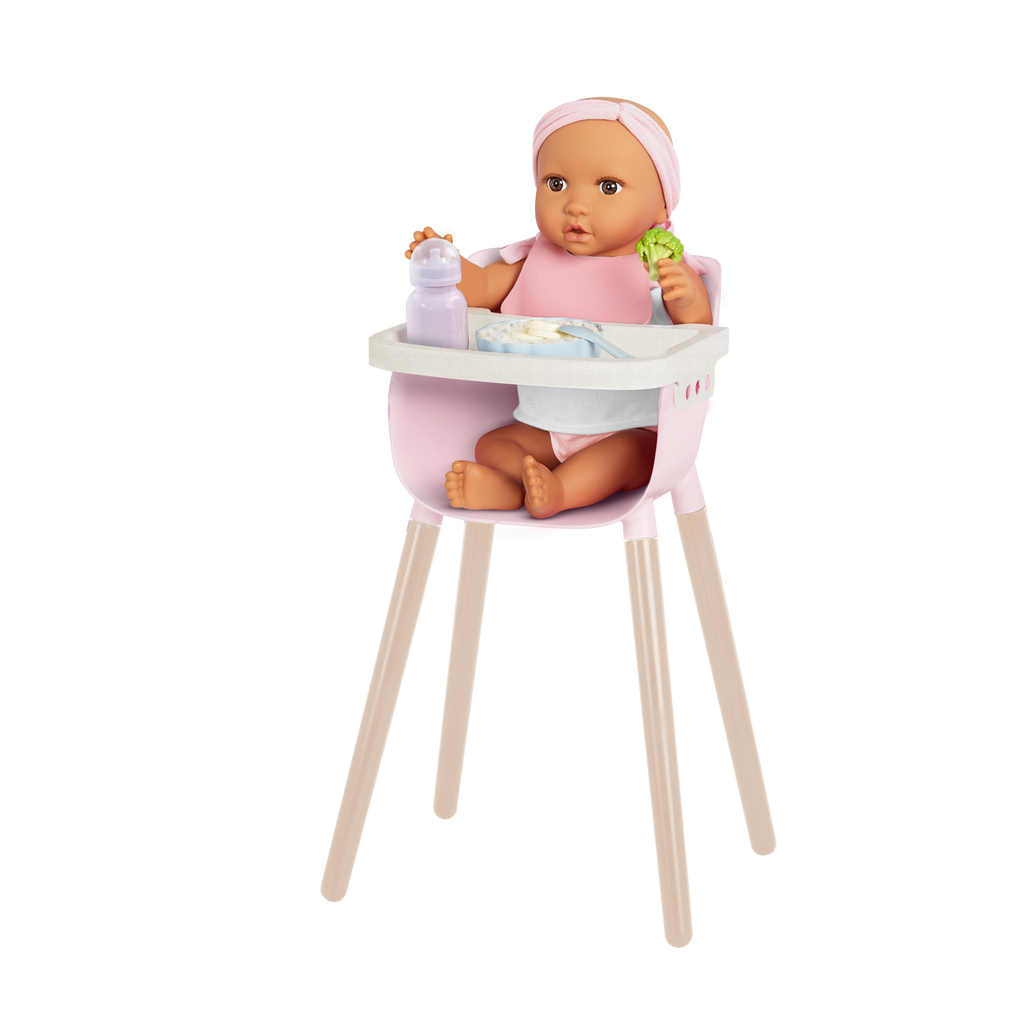 Baby Doll Care & Feeding Set - Accessories for LullaBaby Dolls