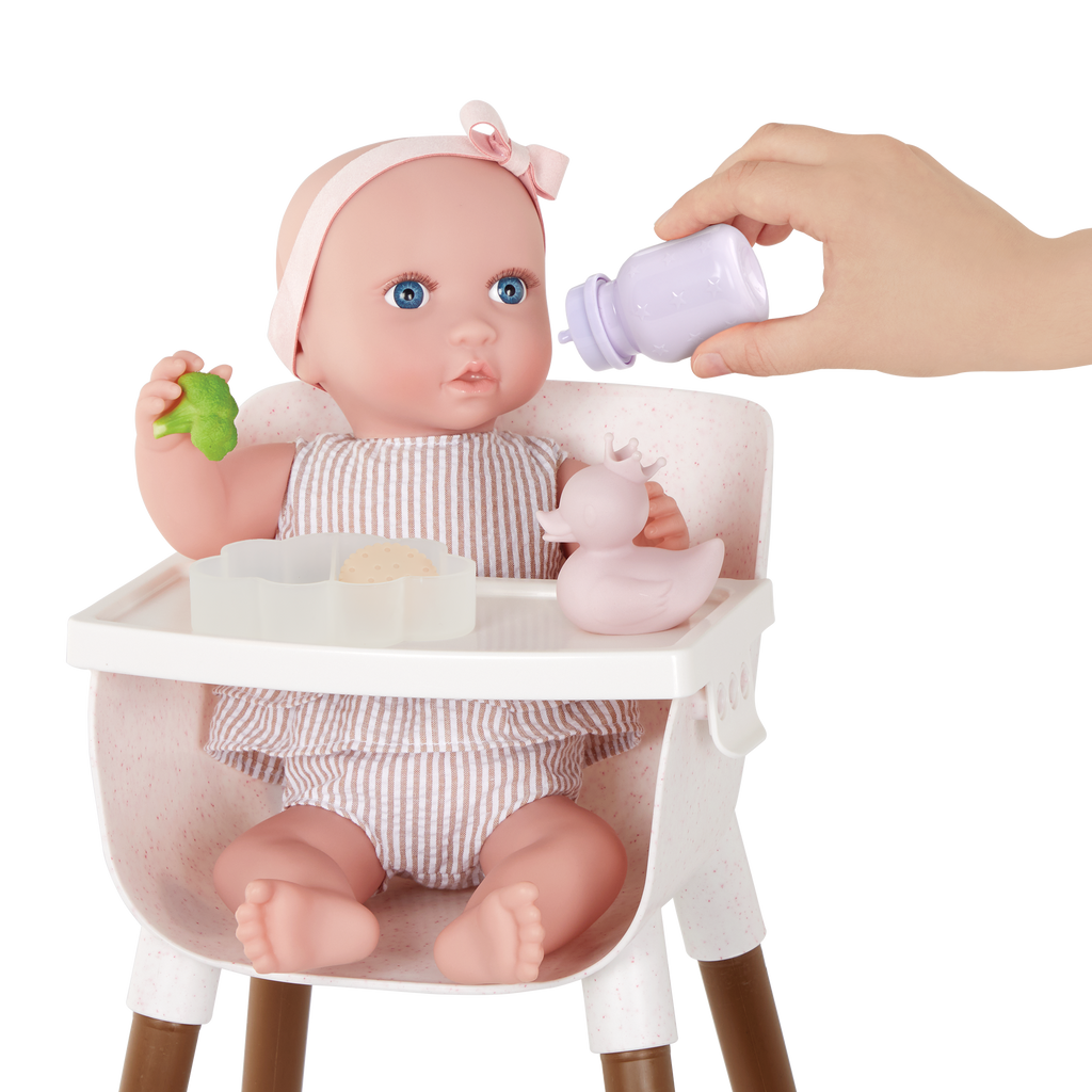 Baby Doll Care & Feeding Set - Accessories for LullaBaby Dolls