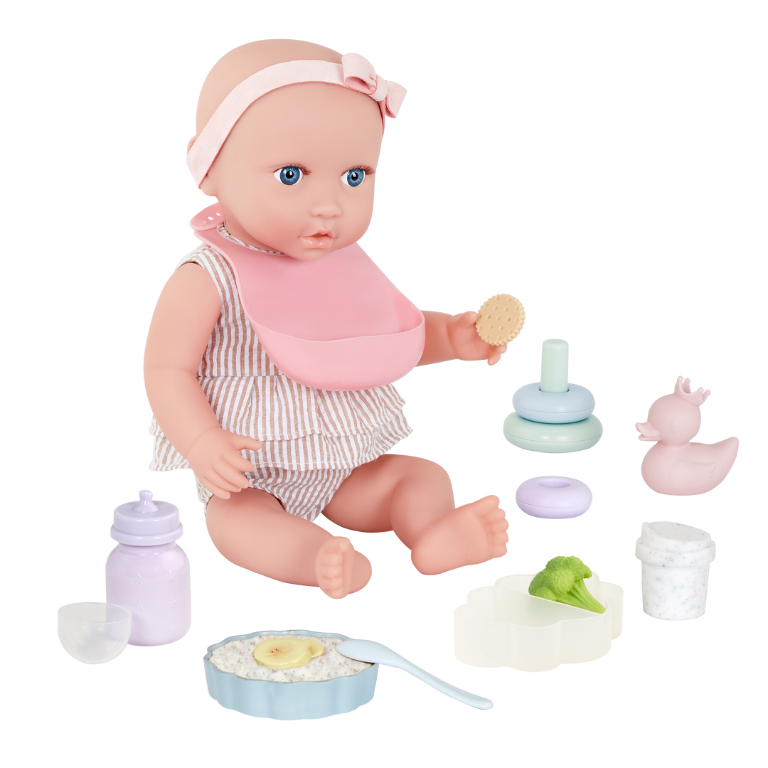Doll Care Feeding Set Accessories LullaBaby – Lullababy UK