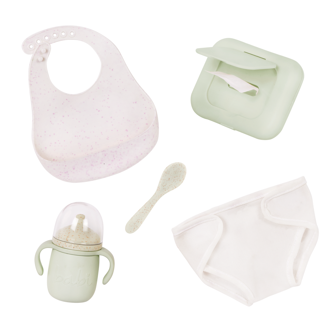 Baby Doll Nappy Bag - Pink Nappy Bag - Baby Doll Accessories - LullaBaby