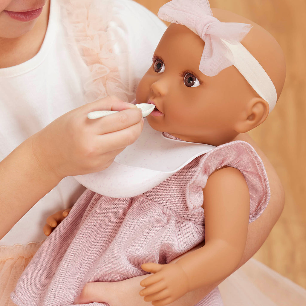 Baby Doll Nappy Bag in Pink - 36cm Baby Doll Accessories - Changing Accessories - LullaBaby UK
