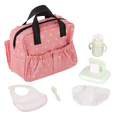 Baby Doll Nappy Bag in Pink - 36cm Baby Doll Accessories - Changing Accessories - LullaBaby UK