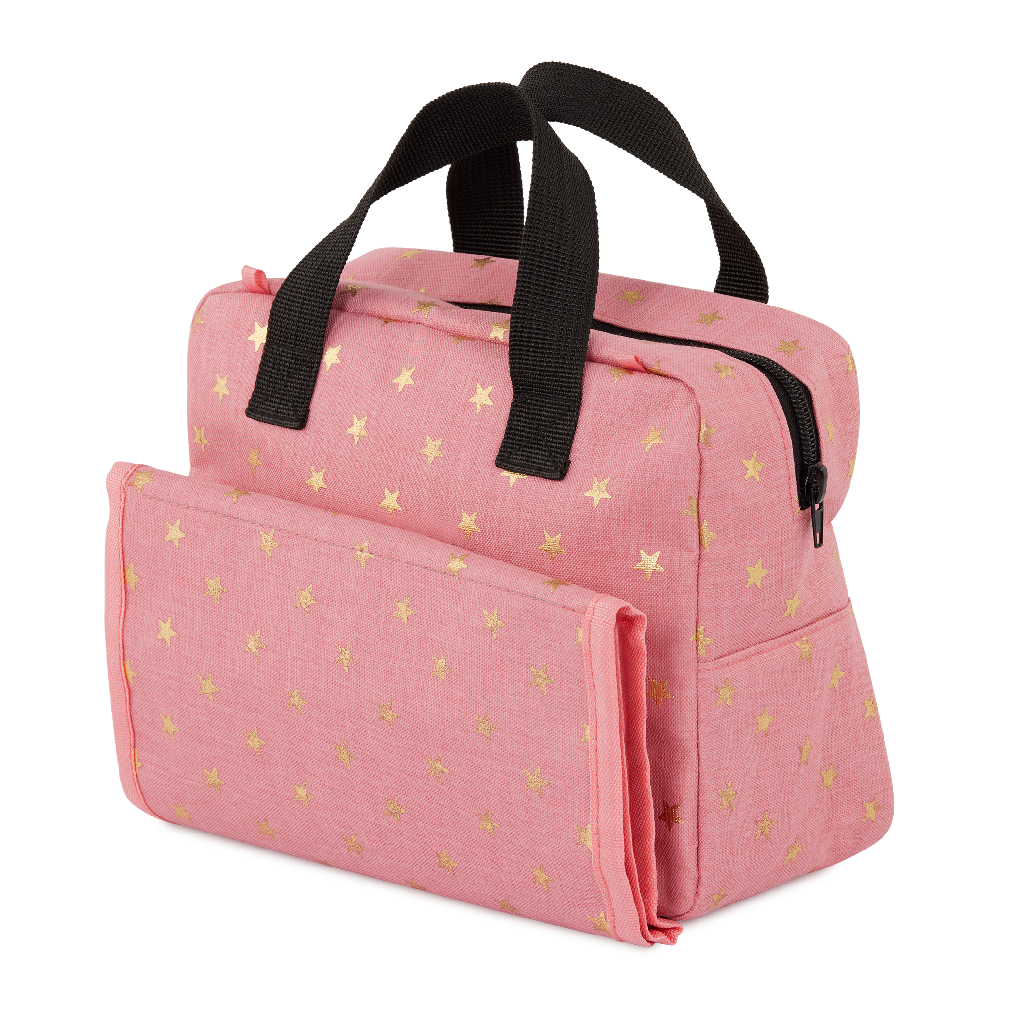Baby Doll Nappy Bag in Pink - 36cm Baby Doll Accessories - Changing Accessories - LullaBaby UK