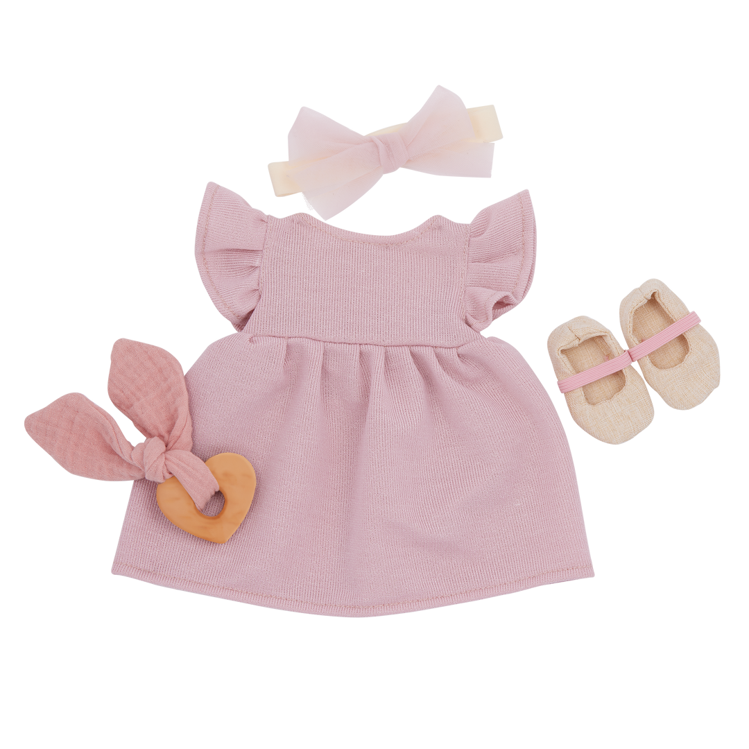 Baby Doll Dress - Pink Baby Doll Dress, Shoes & Accessories - Outfits for Babydoll - LullaBaby