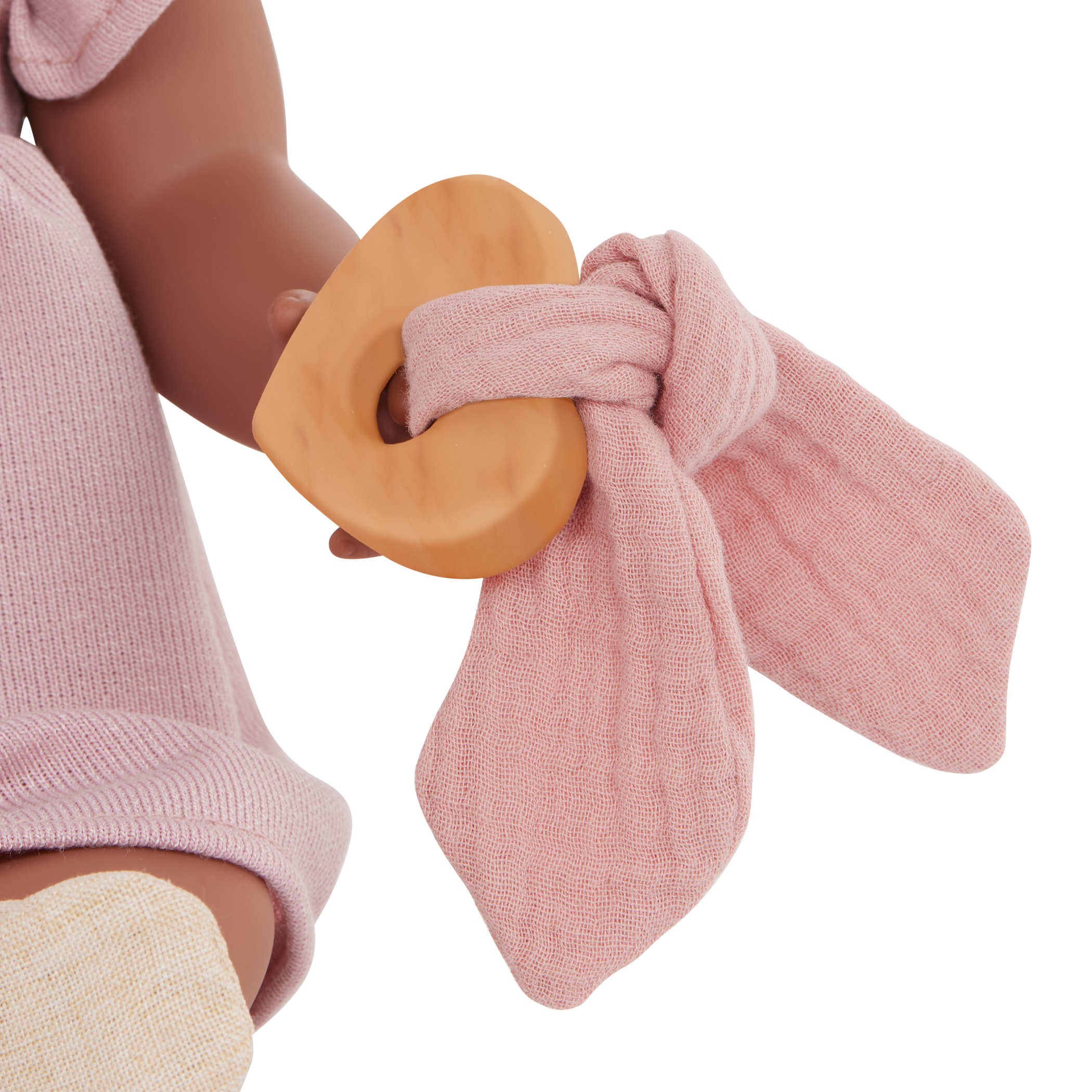 LullaBaby Doll Pink Dress Outfit - Clothes for Baby Dolls