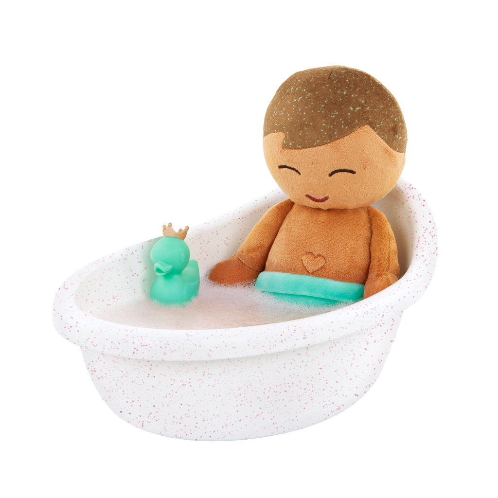 Baby Doll Bathtub Set - Bath Toys for Kids - Accessory for Baby Dolls - LullaBaby