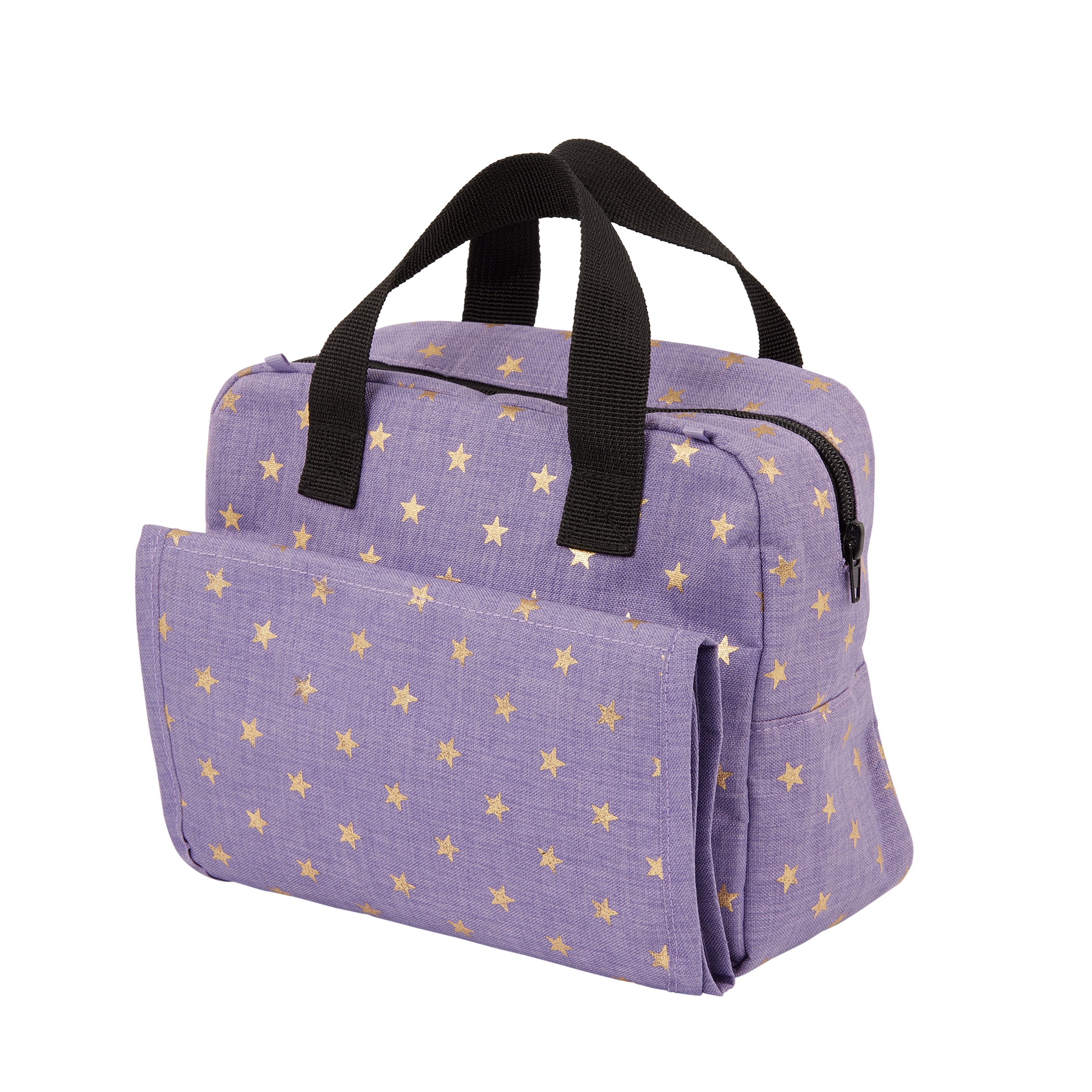 Baby Doll Nappy Bag in Purple - Changing Accessories for Baby Doll - LullaBaby