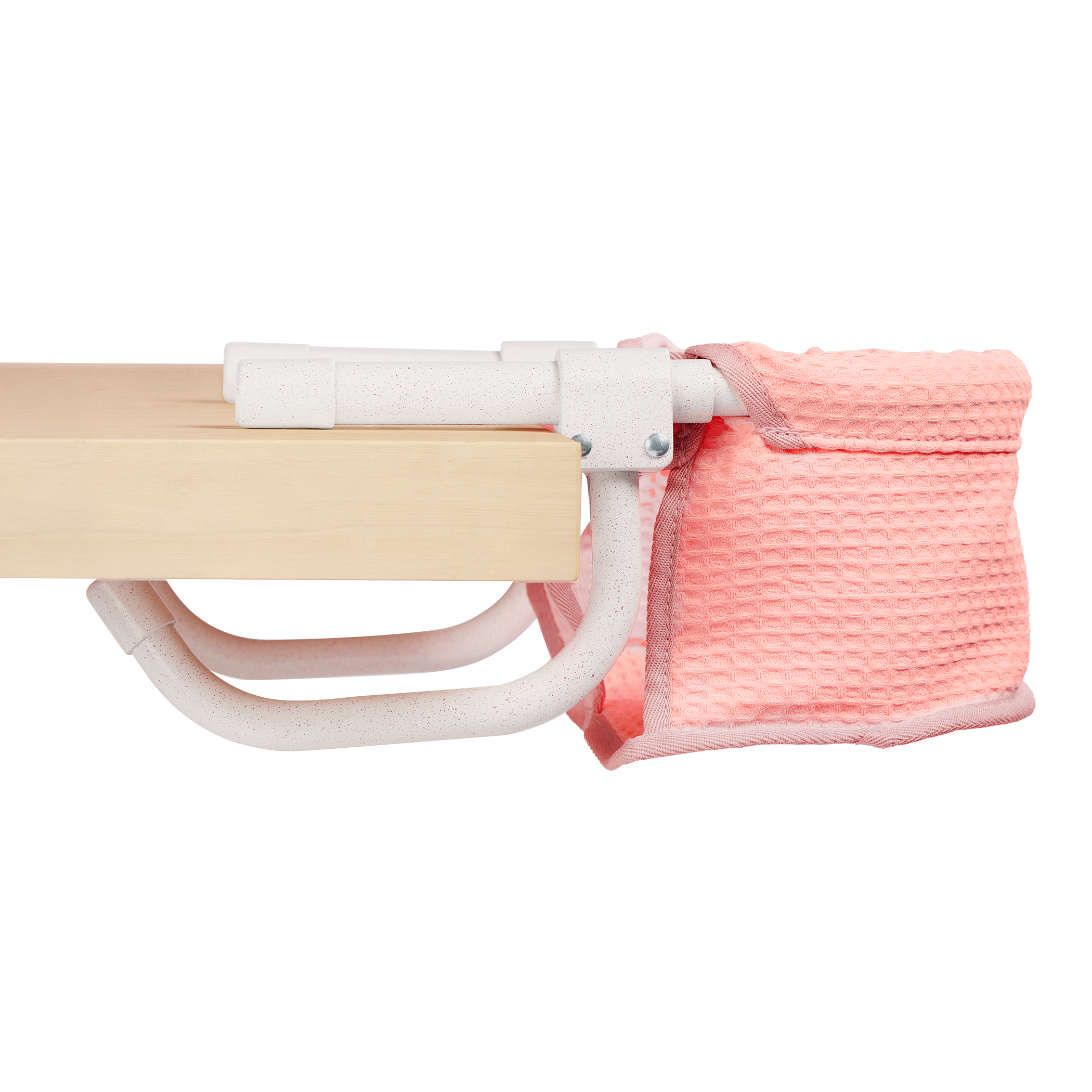 Clip On Table Seat and Feeding Set - Pink Clip On Seat for 36cm Baby Dolls - Feeding Accessories - LullaBaby UK