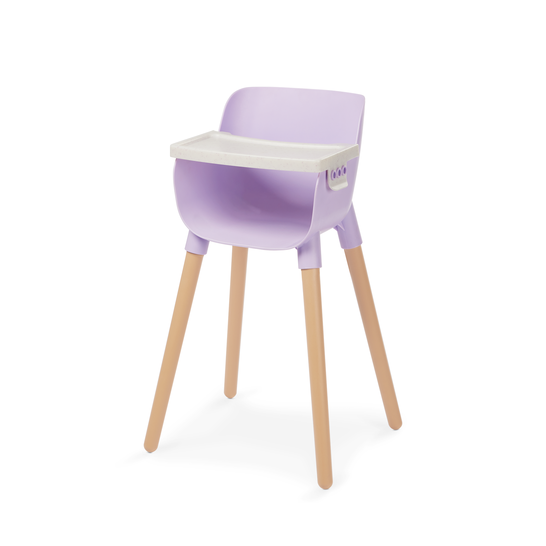 LullaBaby Doll Nursery Set - White & Lilac Coloured Nursery - Playpen, Jogger Pram & Highchair - Baby Doll Accessories - LullaBaby UK