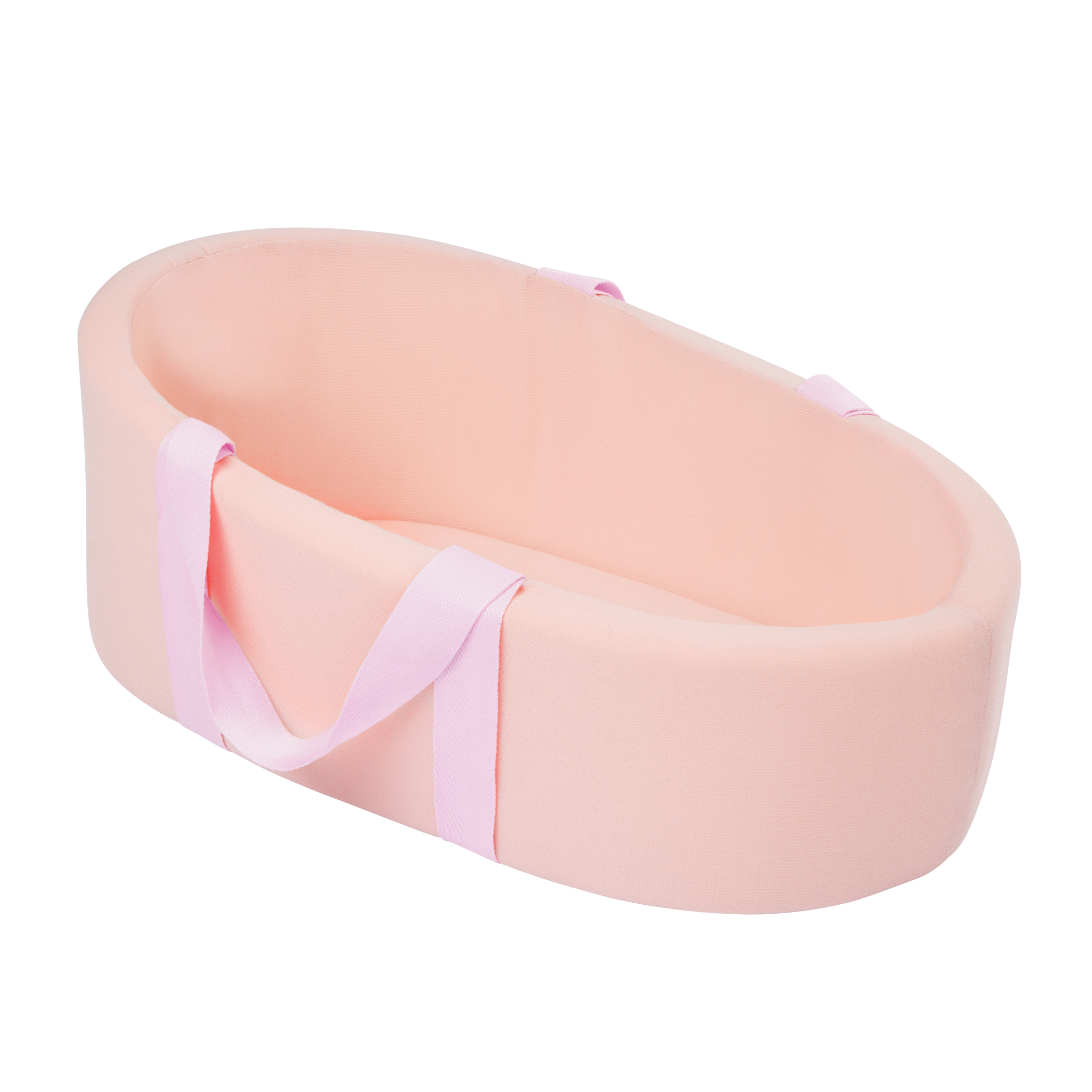 LullaBaby Doll & Soft Bassinet Carrier - Pink Carrier for 36cm Baby Doll - Baby Doll & Accessory - Gifts for Kids Ages 2 Years +- LullaBaby UK