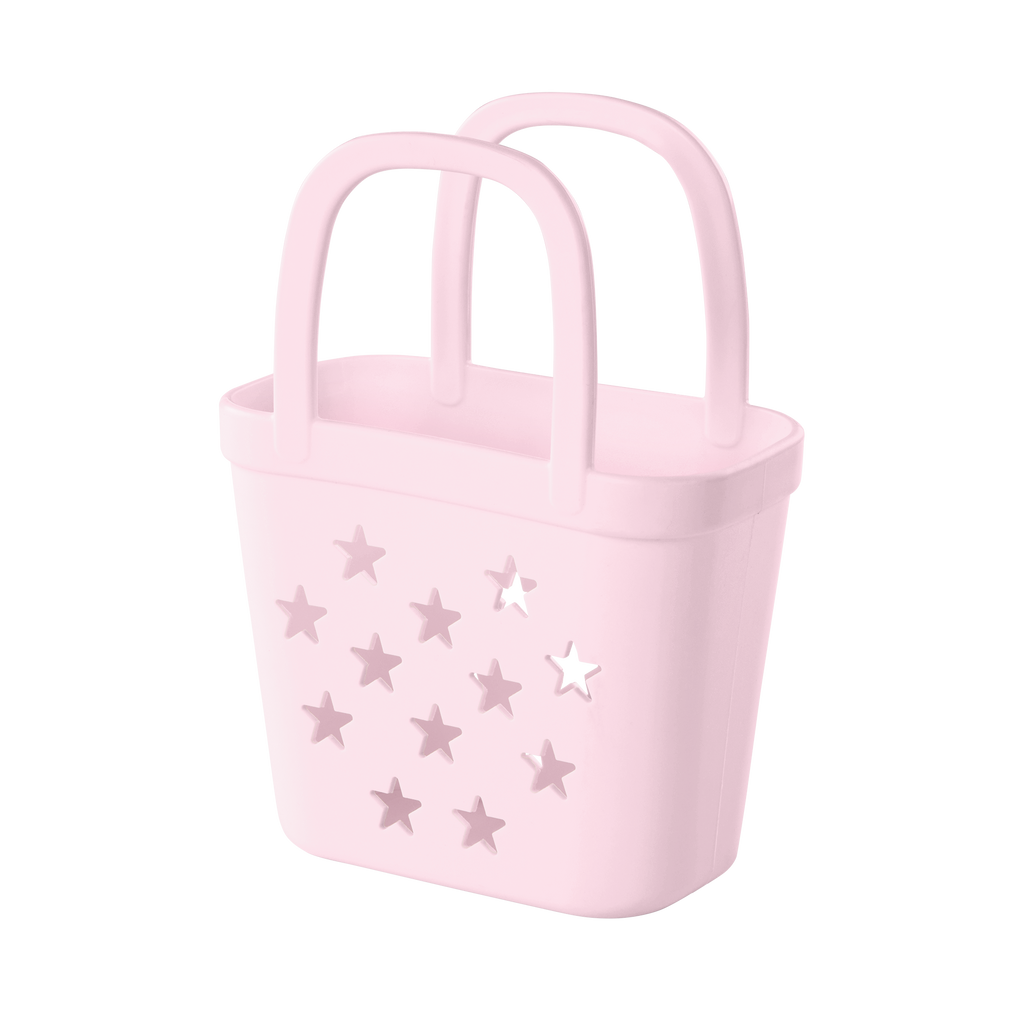 Bath Dolls Bundle - Set of 3 Bath Dolls in Pink Basket - Bath Toys for Kids - Gifts for Ages 2 Years + - LullaBaby Dolls
