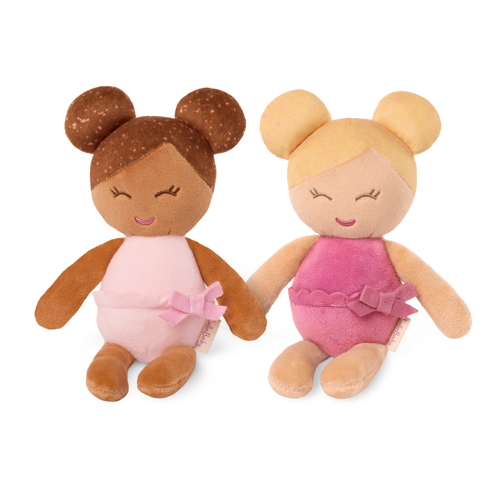 Plush Baby Bath Dolls - Mini Bath Dolls for Kids - Bath Toys - Toys for Toddlers - LullaBaby Dolls