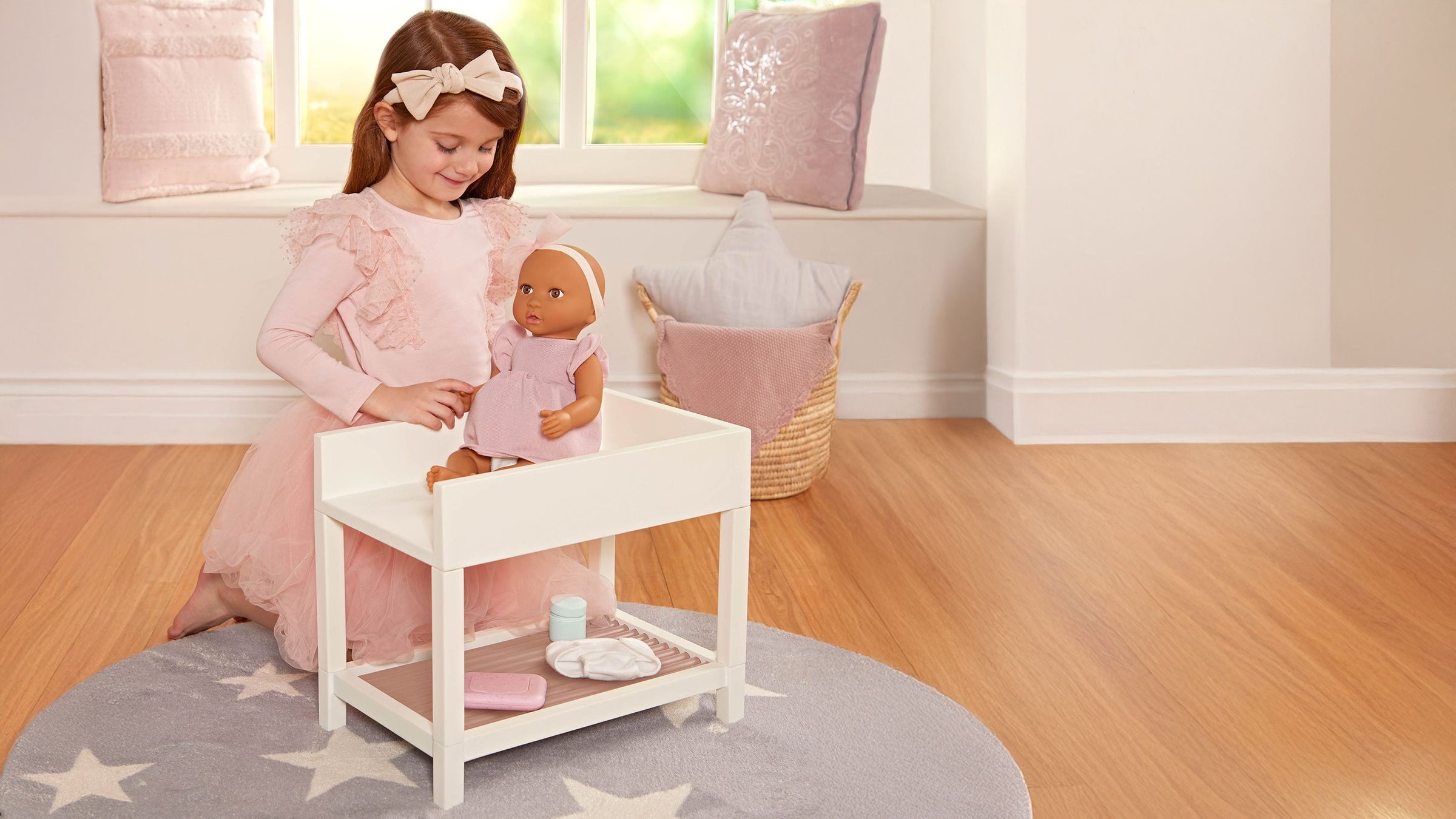 Baby Doll Changing Table - 36cm Baby Doll Accessories - LullaBaby UK