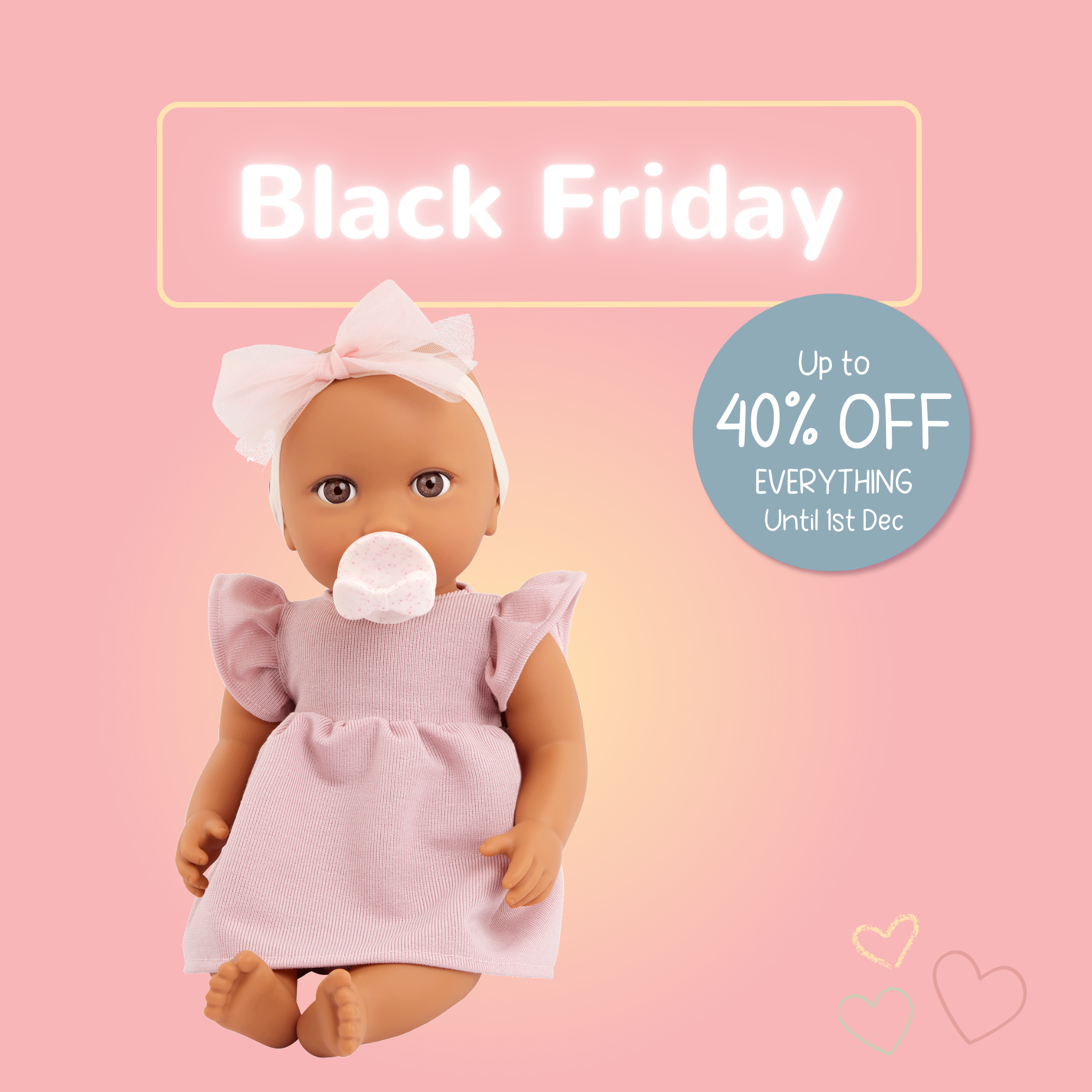 Black Friday - Up to 40% Off Everything until 1st December